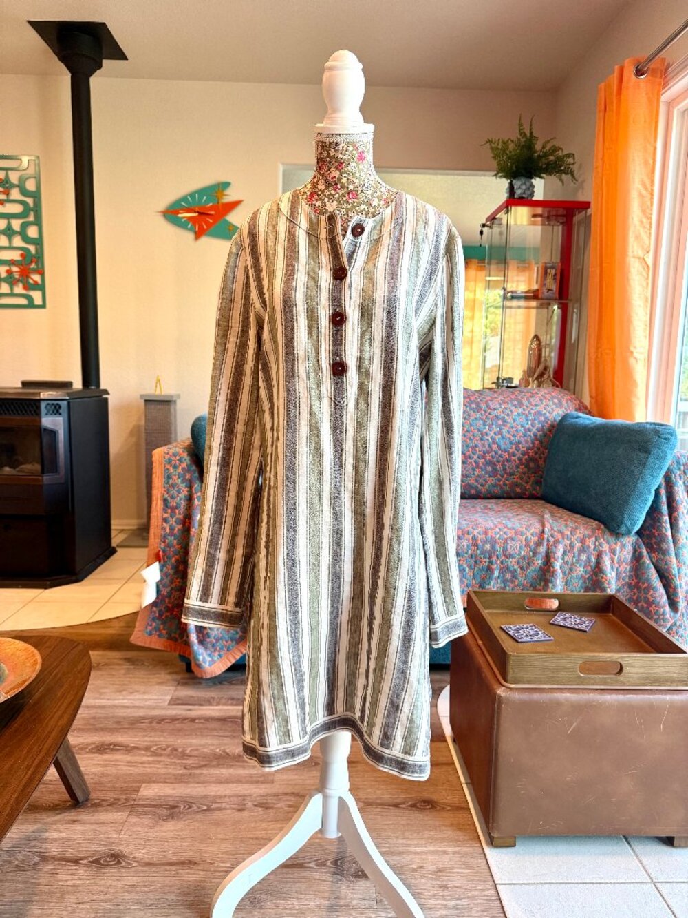 Tory Burch linen tunic